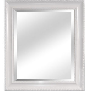 Zrkadlo, biely rám, MALKIA TYP 2, poškodený tovar