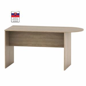 Zasadací stôl s oblúkom 150, dub sonoma, TEMPO ASISTENT NEW 022