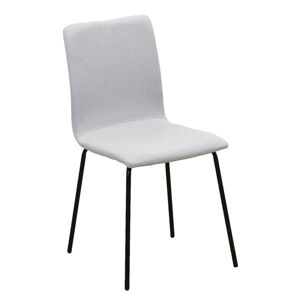 Jedálenská stolička, svetlosivá/čierna, RENITA R1, rozbalený tovar