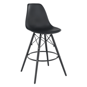 Barová stolička, čierna, CARBRY NEW, rozbalený tovar