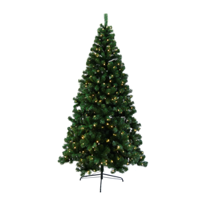 3D vianočný stromček so svetielkami, zelená, 220cm, LED450, CHRISTMAS TYP 5