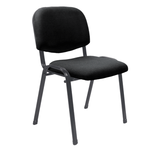 Kancelárska stolička, čierna, ISO 2 NEW P1, poškodený tovar