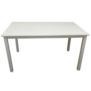 Jedálenský stôl, biela, 110x70 cm, ASTRO NEW P1, poškodený tovar