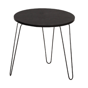 Príručný stolík, čierny dub/čierna, RONIN P2, poškodený tovar