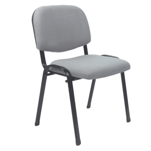 Kancelárska stolička, sivá, ISO 2 NEW R1, rozbalený tovar